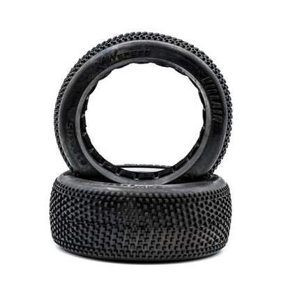 Raw Speed-Villain  1:8 Buggy Tire (1pr) w/Foam Insert