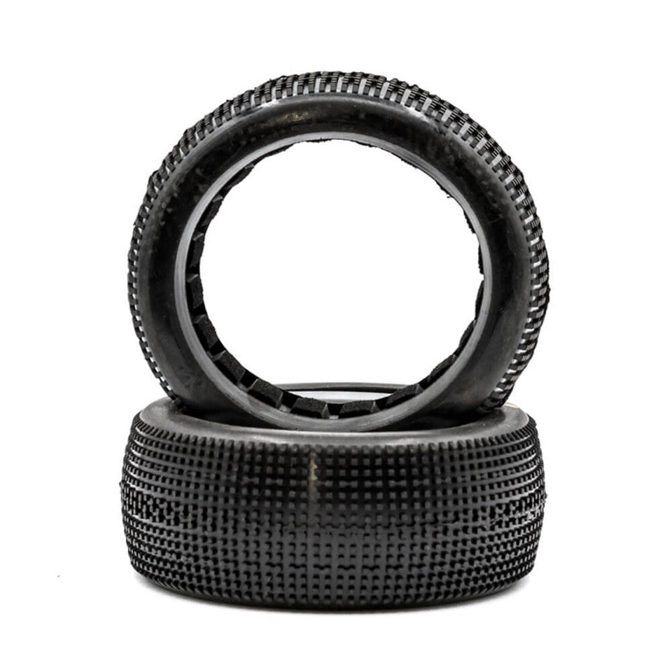 Raw Speed-Aurora 1:8 Buggy Tires (1pr) w/Foam Inserts