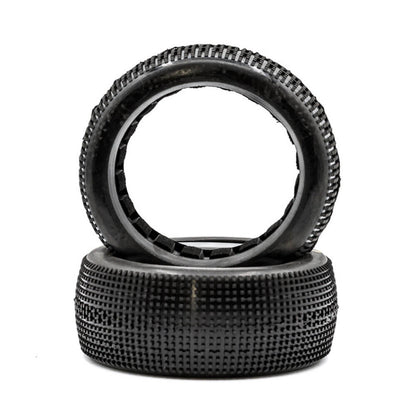 Raw Speed-Aurora 1:8 Buggy Tires (1pr) w/Foam Inserts