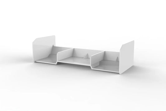 WIRC 100321-1W Rear High Downforce Wing-White