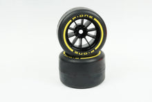 P01-1F Front Rubber Tires Formula Car 1/10