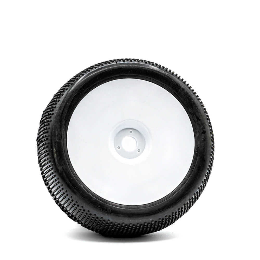 Raw Speed-Super Mini 1:8 Truggy Tire (1pr) w/Foam Inserts