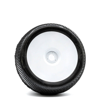 Raw Speed-Super Mini 1:8 Truggy Tire (1pr) w/Foam Inserts